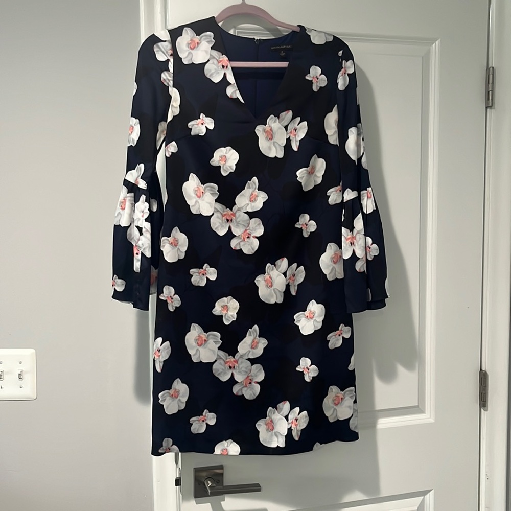 Banana Republic floral mini dress